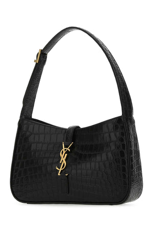 SAINT LAURENT Mini Black Leather Shoulder Bag