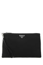 PRADA Sleek Black Mini Clutch Bag