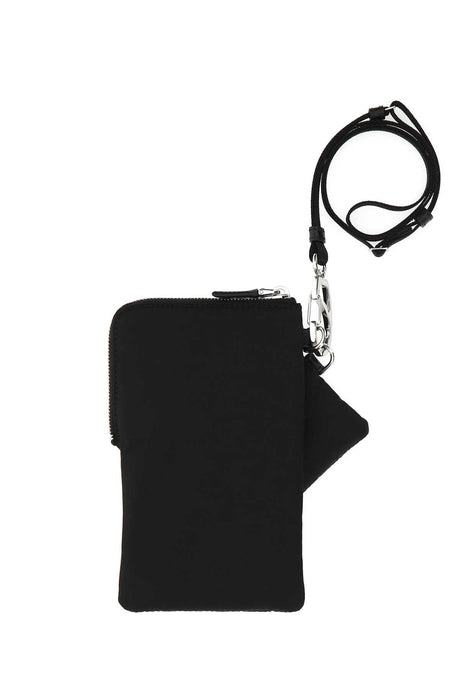 PRADA Black Nylon Mini Phone Case