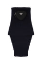 PRADA Midnight Blue Wool Neckwarmer