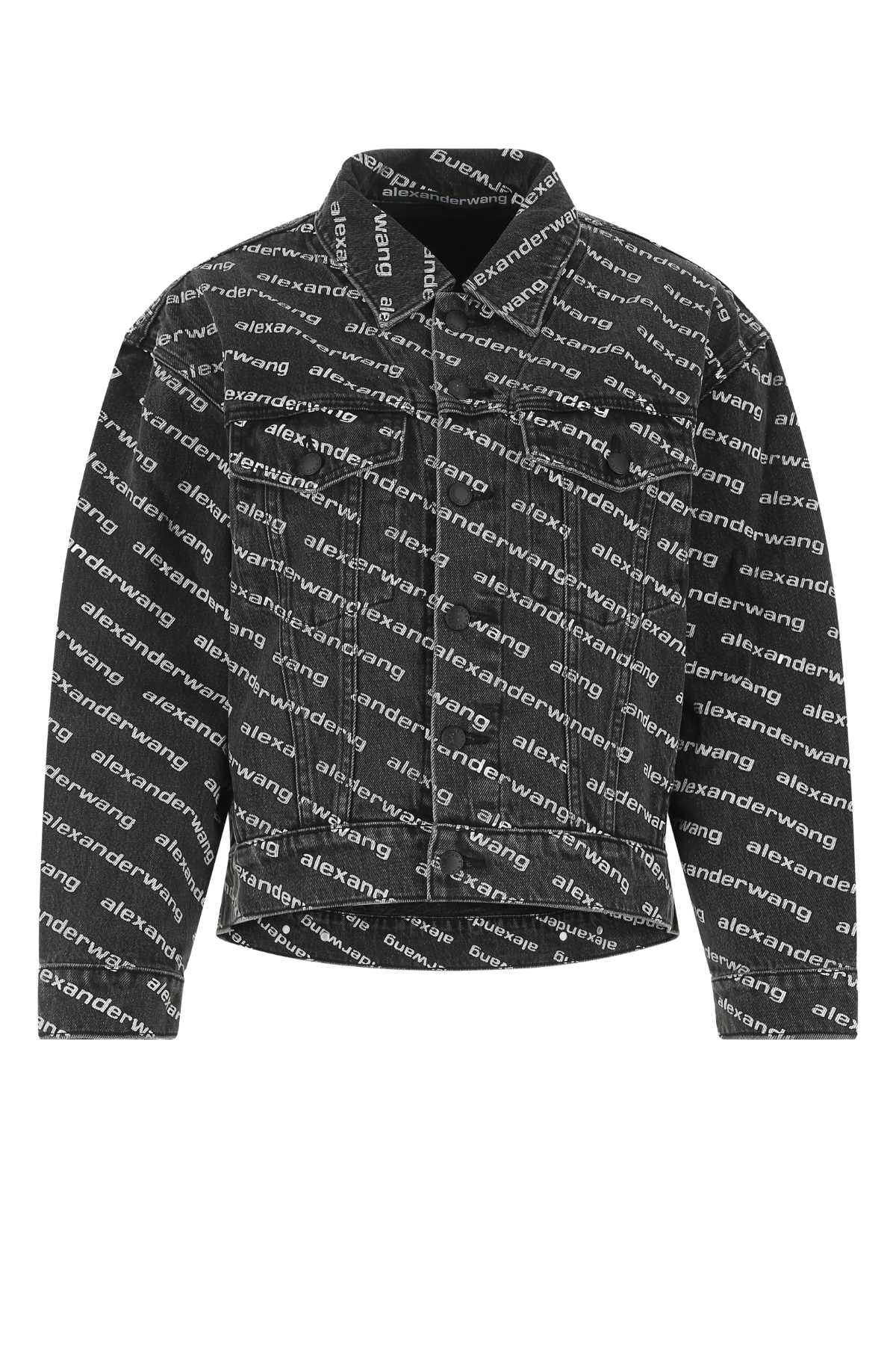 ALEXANDER WANG Printed Denim Jacket for Women