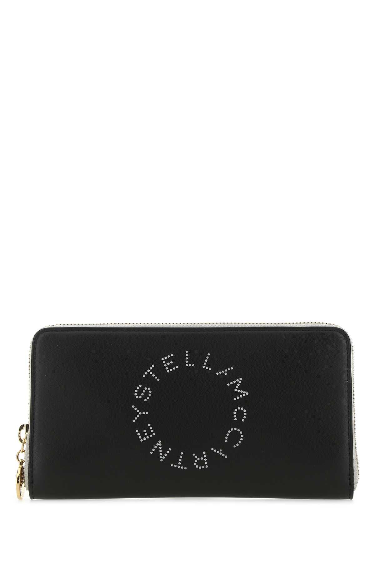 STELLA McCARTNEY Mini Alter Mat Wallet - Chic Black Accessory