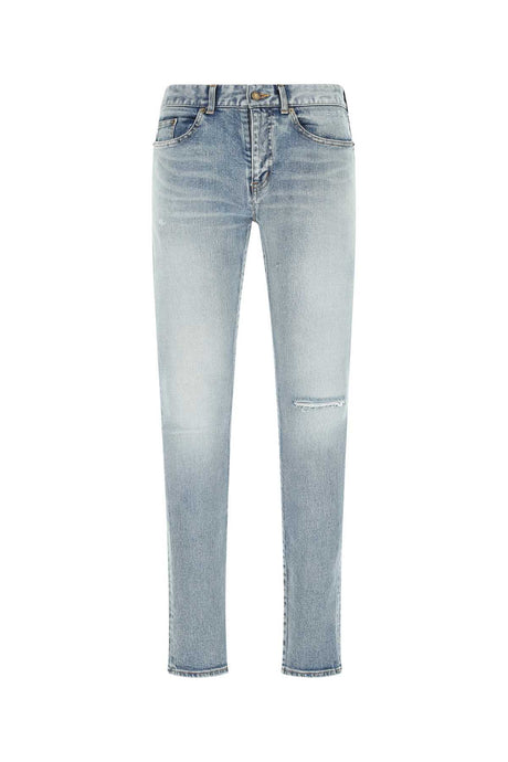 SAINT LAURENT Stretch Denim Jeans - 24W Fit