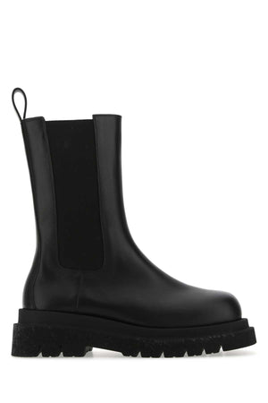 BOTTEGA VENETA Lug Sole Leather Ankle Boots for Women