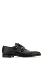 CROCKETT&JONES Classic Leather Monk Strap Shoes for Men