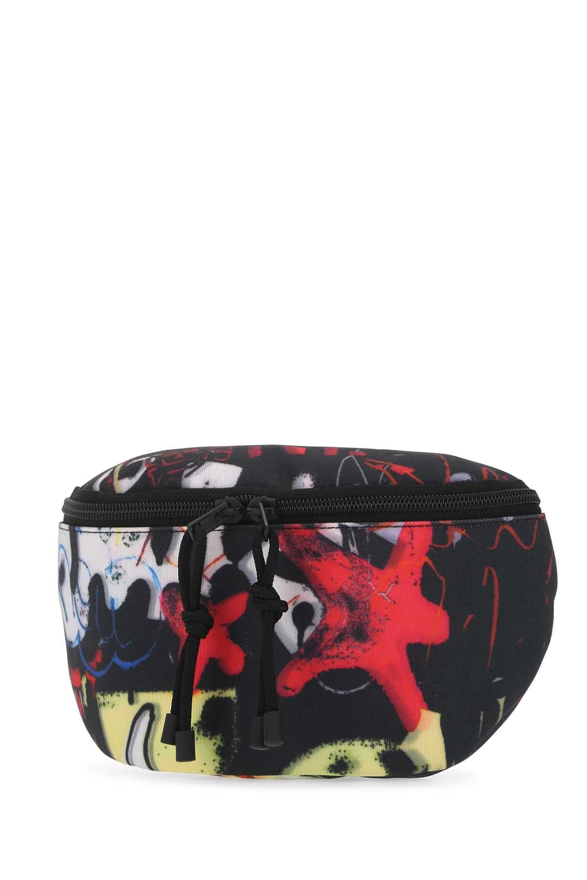 VETEMENTS Printed Nylon Belt Handbag - Dimensions 23cm x 14cm x 7cm