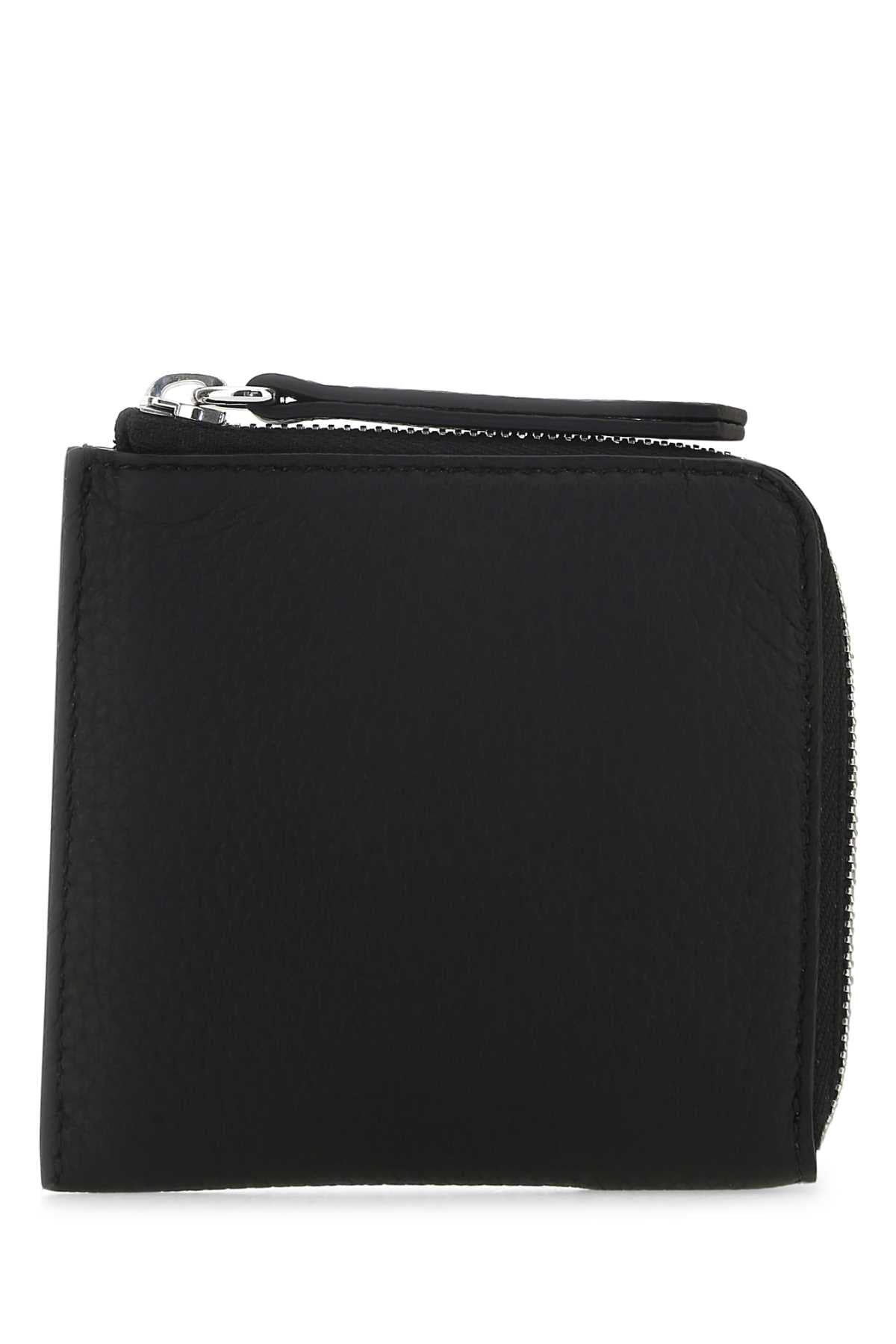 MAISON MARGIELA Mini Black Leather Card Holder