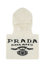 PRADA Ivory Cashmere Balaclava for Women