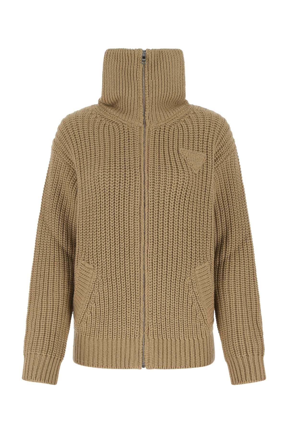 PRADA Luxury Alpaca Cardigan for Women - Perfect for Fall/Winter Season