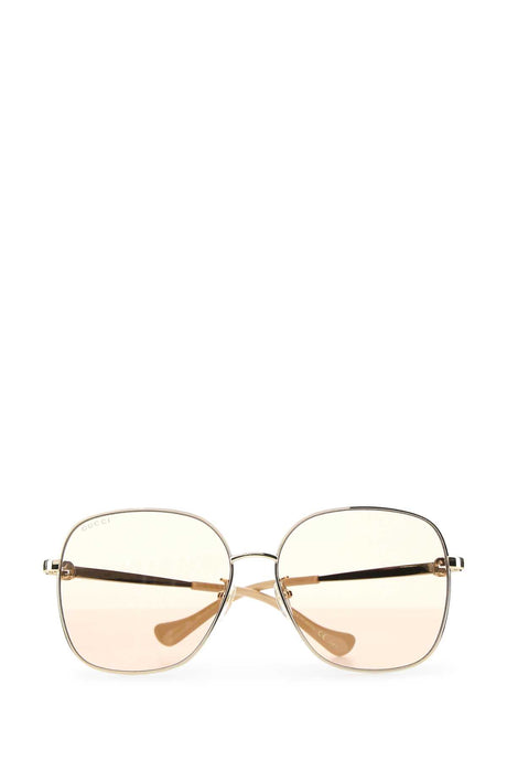 GUCCI Gold Metal Mini Sunglasses