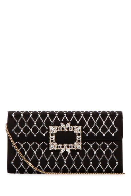 ROGER VIVIER Elegant Mini Leather Clutch