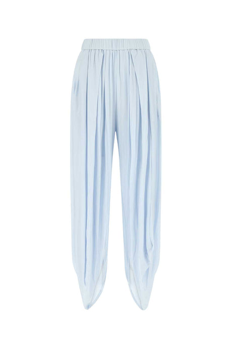 LOEWE Pastel Light-Blue Visco Pant for Women