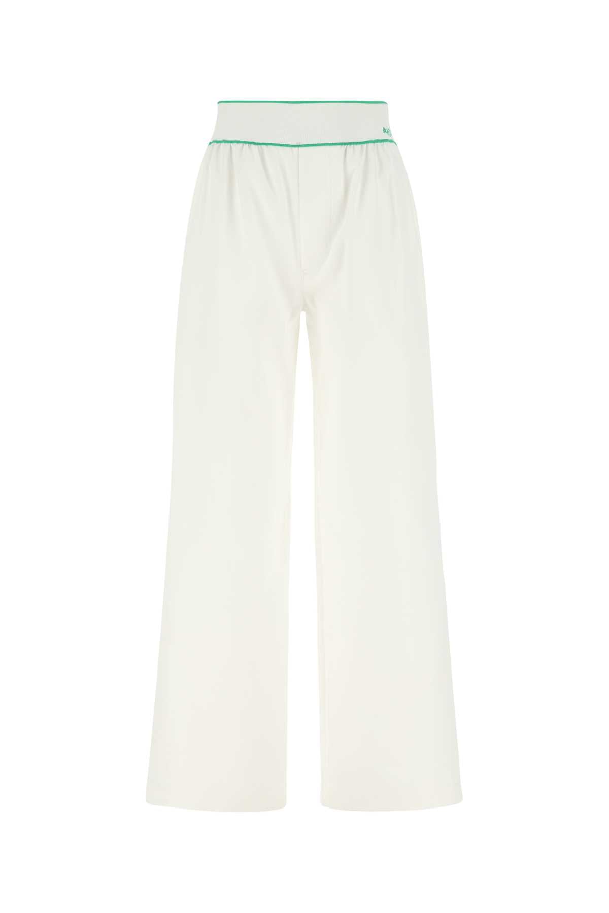 BOTTEGA VENETA Wide-Leg Cotton Pants for Women - Effortless Elegance