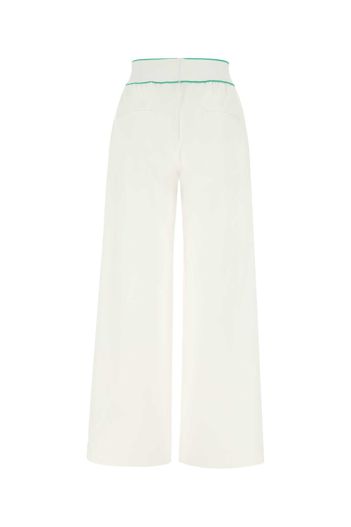 BOTTEGA VENETA Wide-Leg Cotton Pants for Women - Effortless Elegance