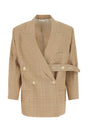 QUIRA Embroidered Wool Blazer for Women - Size Mini