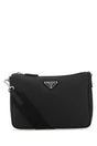 PRADA Leather Crossbody Handbag - 24 cm x 17 cm x 5 cm