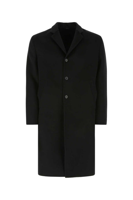 PRADA Sophisticated Black Wool Blend Jacket - Size XS