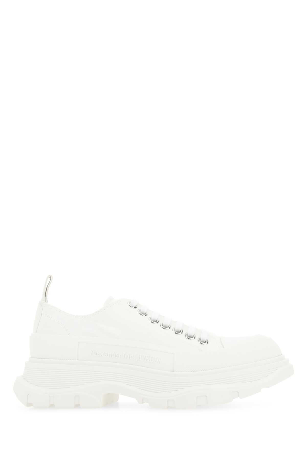 ALEXANDER MCQUEEN Women's Canvas Tread Slick Sneaker