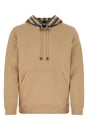 BURBERRY Beige Cotton Blend Sweatshirt for Men