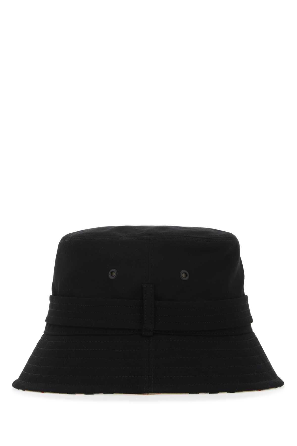 BURBERRY Elegant Black Cotton Hat for Women