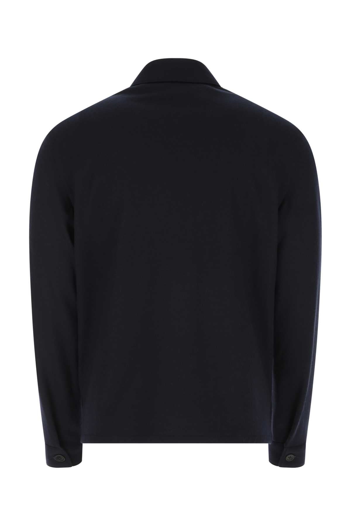 PRADA Classic Wool and Cashmere Shirt for Men - Perfect for 2024