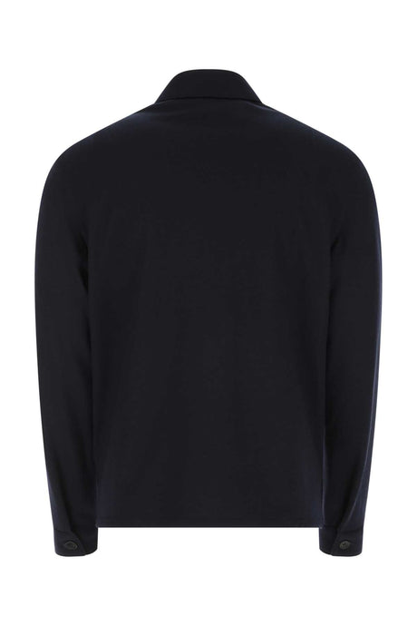 PRADA Classic Wool and Cashmere Shirt for Men - Perfect for 2024