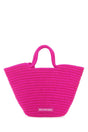 BALENCIAGA Mini Fuchsia Rope Handbag