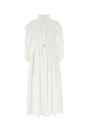 CHLOE Elegant White Linen Long Dress for Women