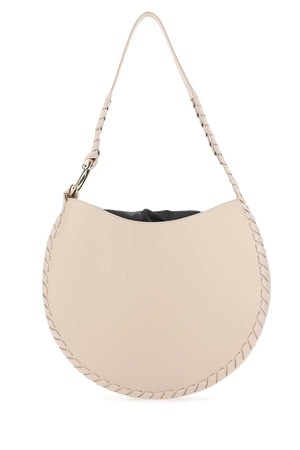 CHLOE Ivory Leather Large Mate Shoulder Handbag - 34cm