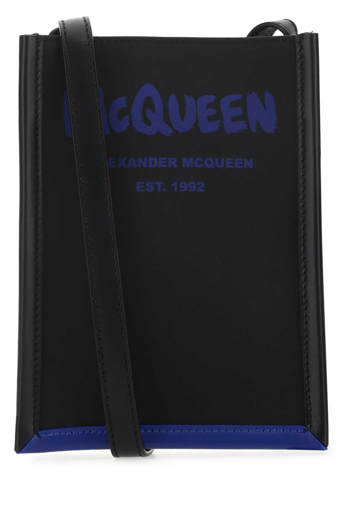 ALEXANDER MCQUEEN Mini Black Crossbody Handbag