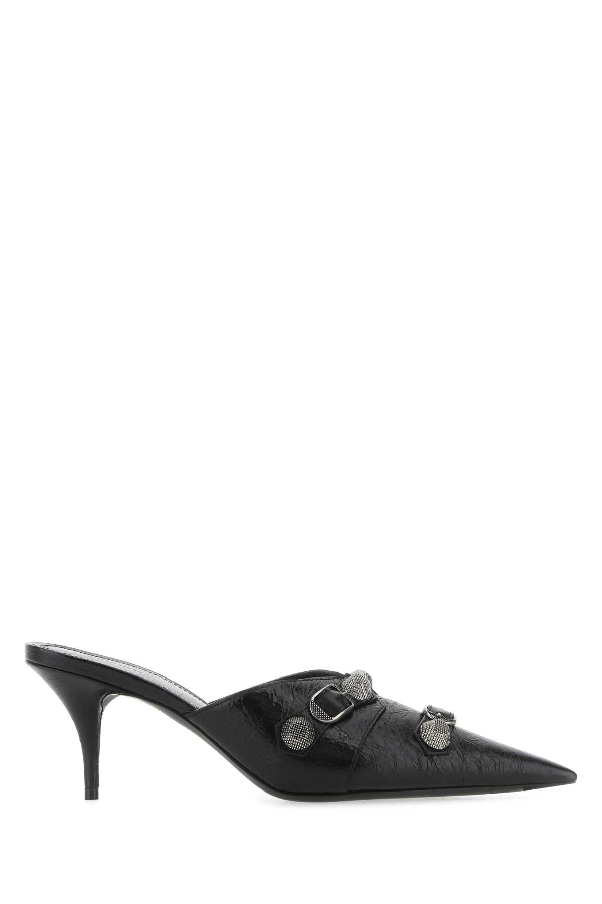 BALENCIAGA Cagole Mini Flat Pumps with 8 cm Heel