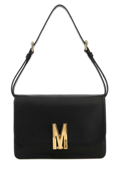 MOSCHINO Chic Mini Leather Handbag with Shoulder Strap