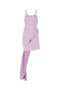 JW ANDERSON Lilac Satin Mini Dress