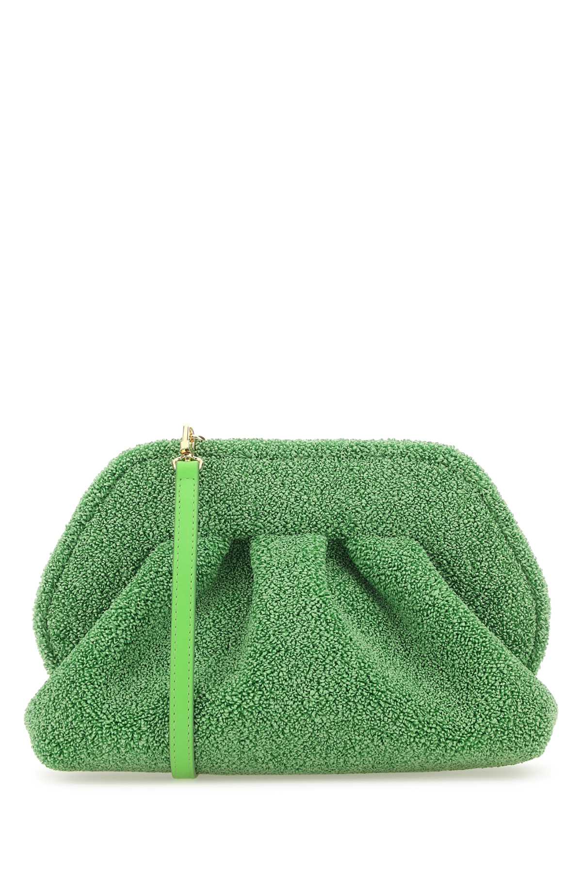 THEMOIRE Mini Grass Green Sponge Clutch