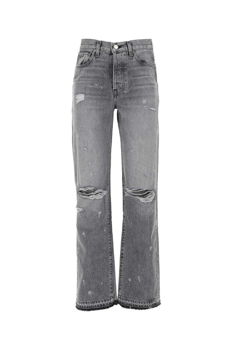 AMIRI Essential Women's Classic Grey Denim Jeans