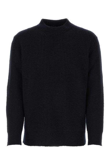 MAISON MARGIELA Midnight Blue Wool Blend Sweater