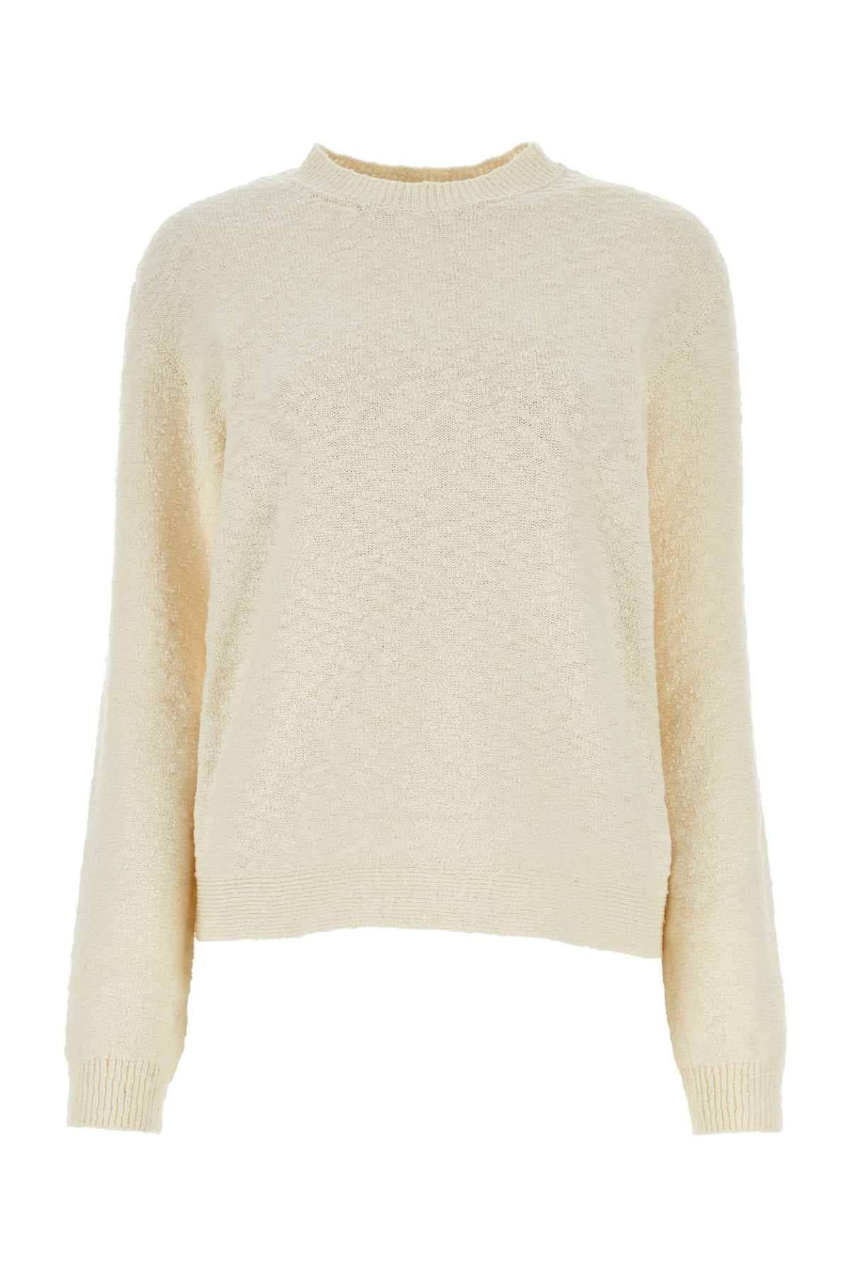 MAISON MARGIELA Ivory Knit Sweater for Women