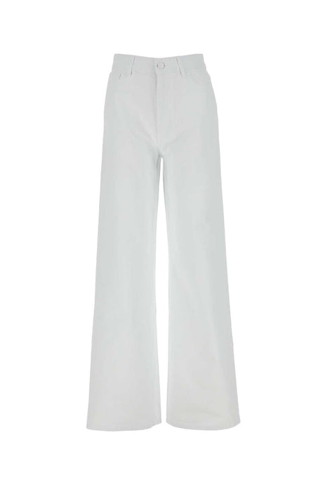 RAF SIMONS Chic White Denim Jeans for Women