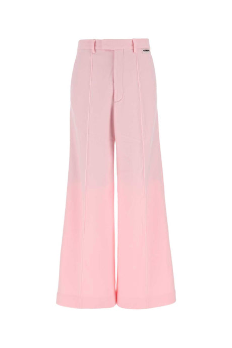 VETEMENTS Light Pink Pile Pants for Men - 2024 Collection