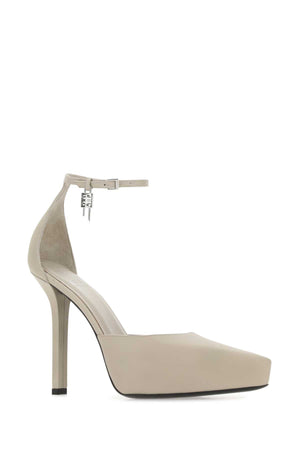 GIVENCHY Sand Leather G-Lock Pumps - 11 cm Heels