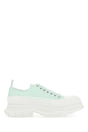 ALEXANDER MCQUEEN Leather Tread Slick Sneakers