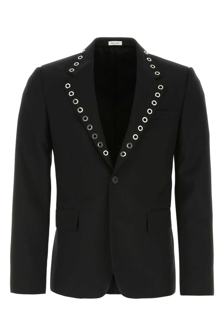 ALEXANDER MCQUEEN Elegant Men's Wool Blazer