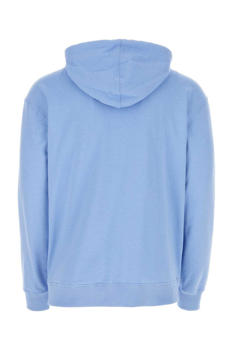 FENDI Light-Blue Cotton Sweatshirt for Men