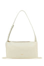 JIL SANDER Mini Ivory Leather Shoulder Handbag