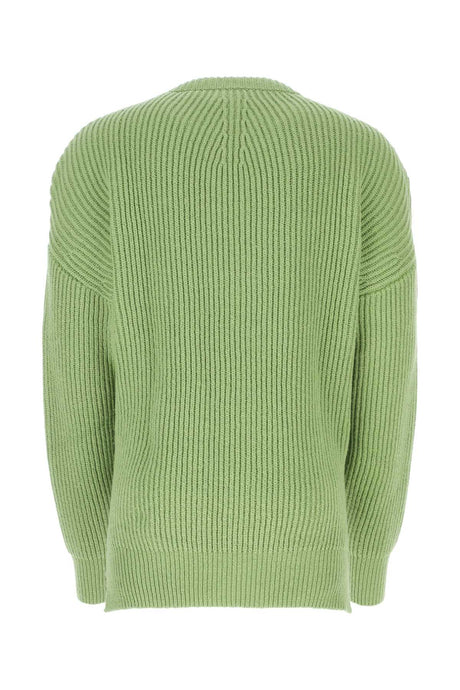 JIL SANDER Cotton and Wool Blend Sweater