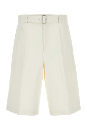 JIL SANDER Linen Bermuda Shorts for Men - 2024 Edition