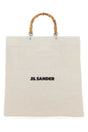 JIL SANDER Sand Canvas Handbag - 48x48 cm