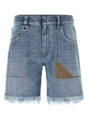 FENDI Denim Bermuda Shorts for Men - Summer 2024