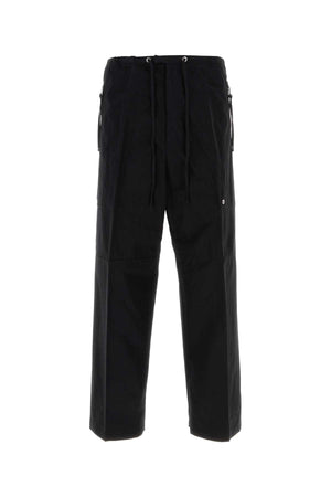 FENDI Classic Black Cotton Pants for Men