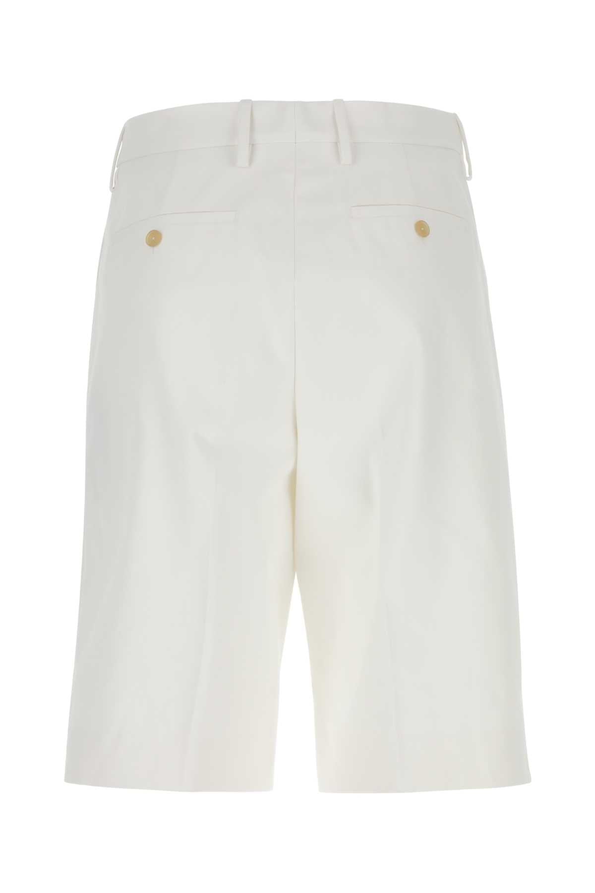 ALEXANDER MCQUEEN Cotton Bermuda Shorts for Men - Classic Fit